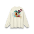 RB x Bunny Graffiti Bright Oversized Long Sleeve T-Shirt