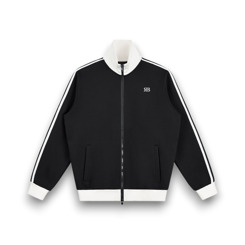 RB Contrast Side Stripe Fleece Track Jacket