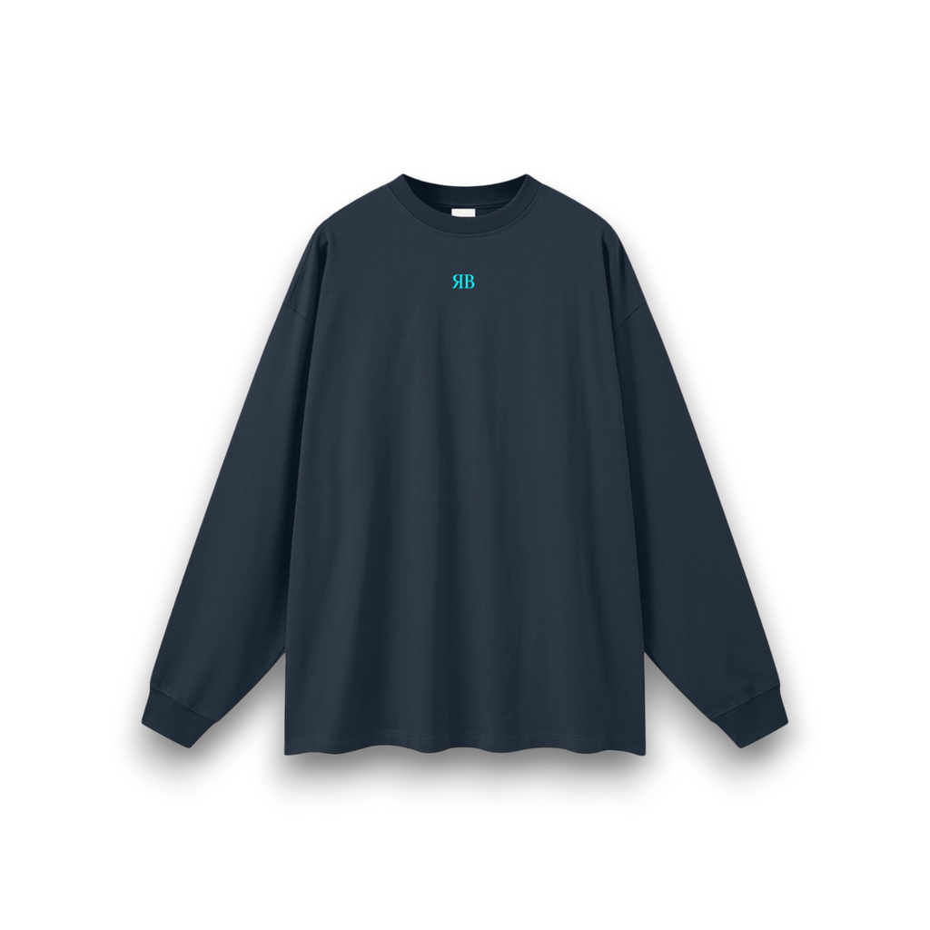 RB x Bunny Graffiti Oversized Long Sleeve T-Shirt
