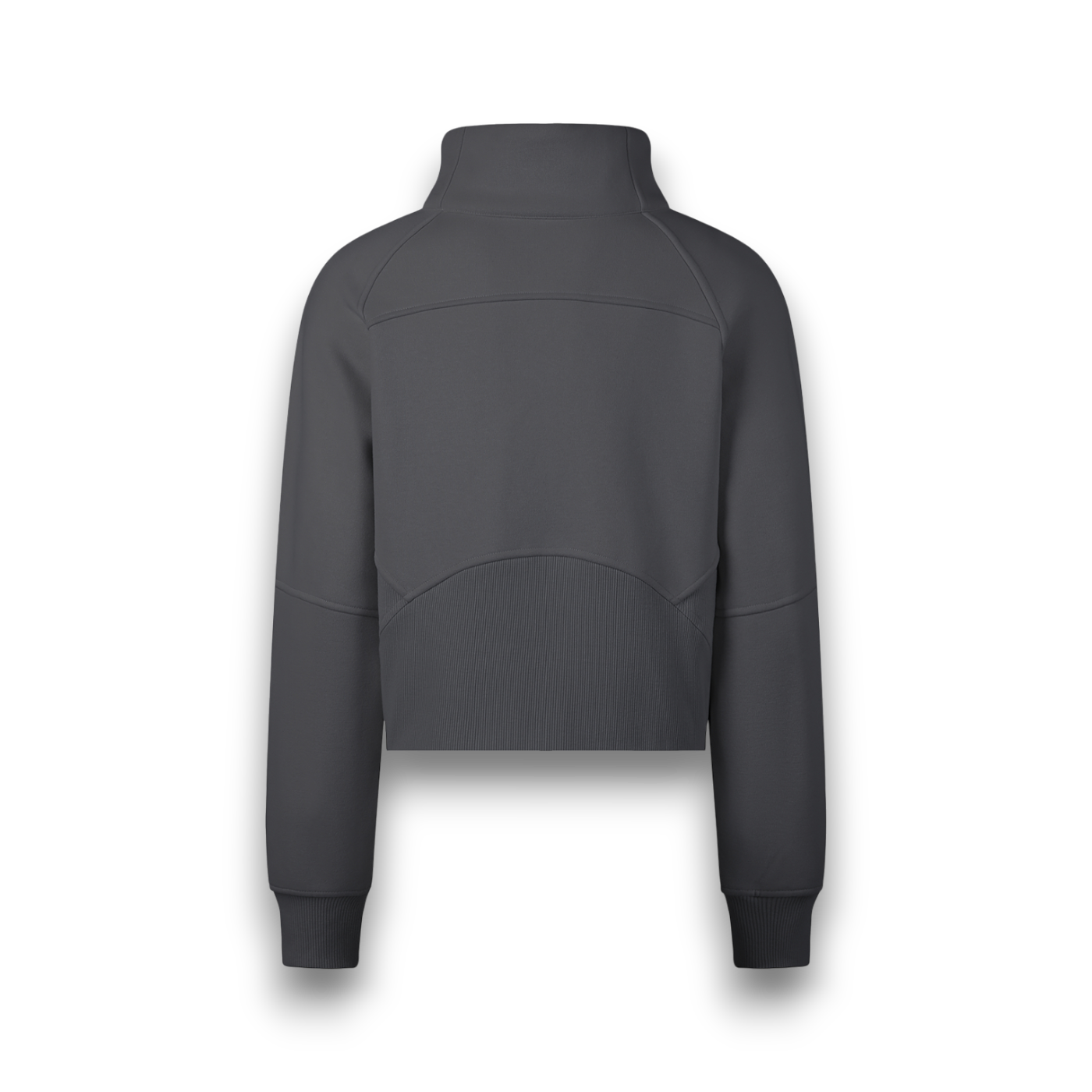 RB Cropped Half Zip Sweatshirt