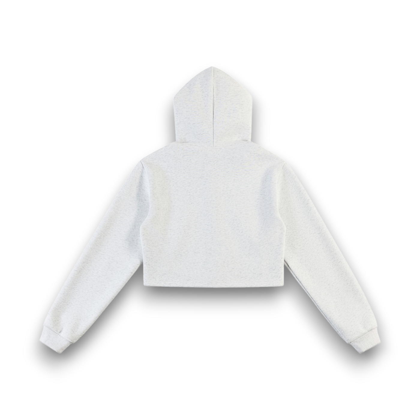 RB Cropped Zip-Up Hoodie