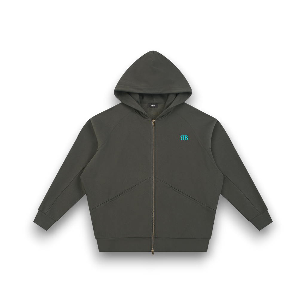 RB x Bunny Graffiti Sleeve Zip Hoodie