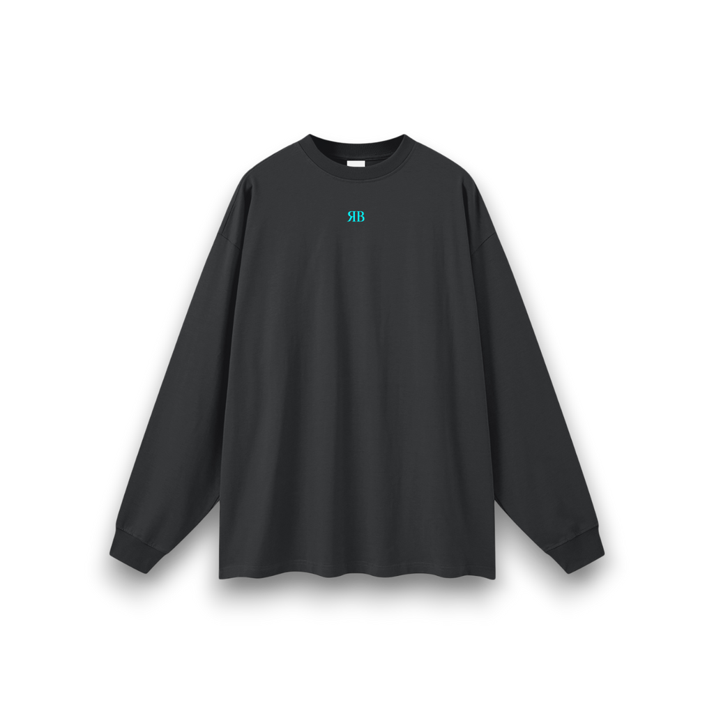 RB x Bunny Graffiti Oversized Long Sleeve T-Shirt