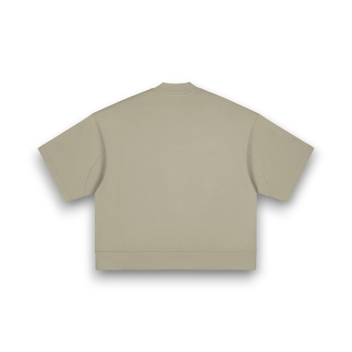 RB Heavyweight Oversized Mock Neck Tee