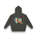 RB x Bunny Graffiti Sleeve Zip Hoodie