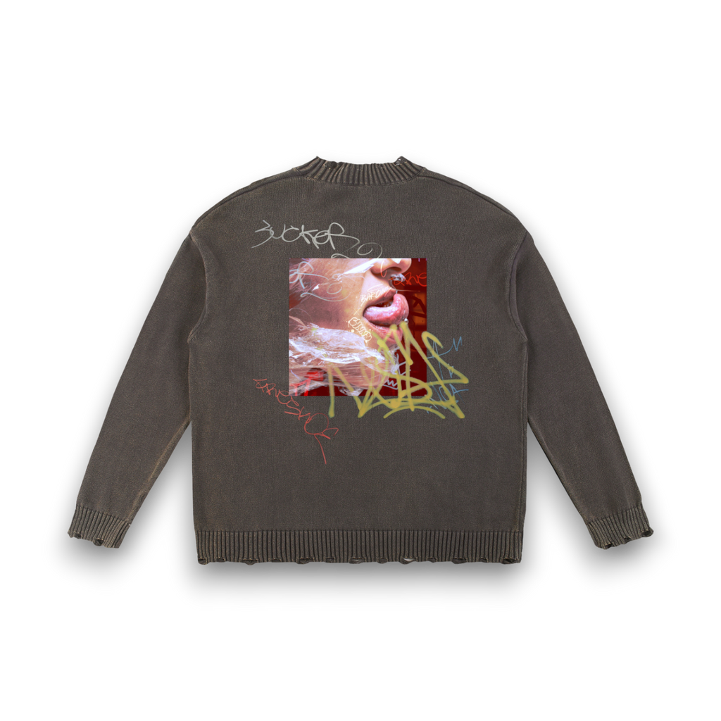 RB x Bunny Temptation Vintage Washed Sweater