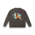 RB x Bunny Graffiti Vintage Washed Sweater