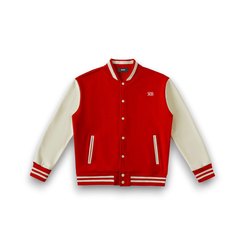 RB Two-Tone Fleeced Varsity Jacket