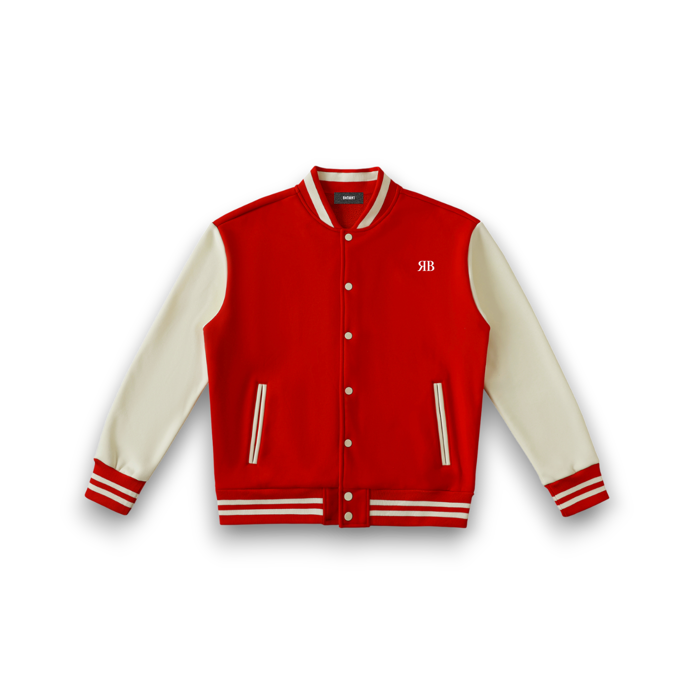 RB Two-Tone Fleeced Varsity Jacket