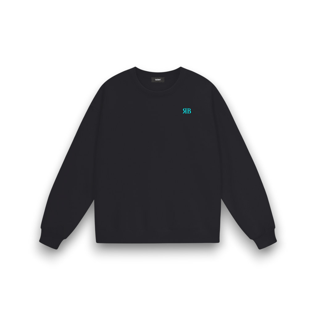RB x Bunny Graffiti Drop Shoulder Sweatshirt