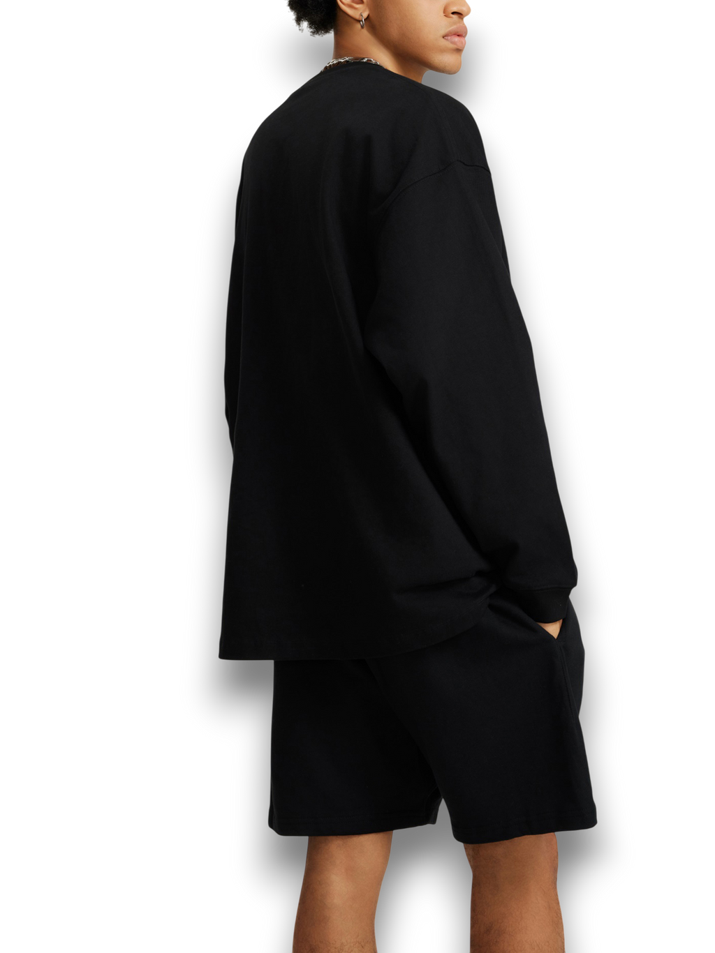 RB Oversized Dark Long Sleeve Tee