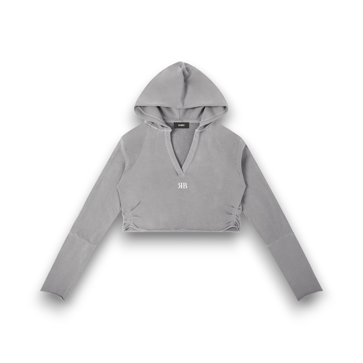 RB Vintage Washed Raw Edge Chromatic Hoodie