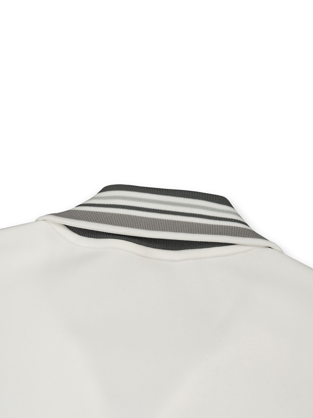 RB Striped Rib Collar Zip Jacket