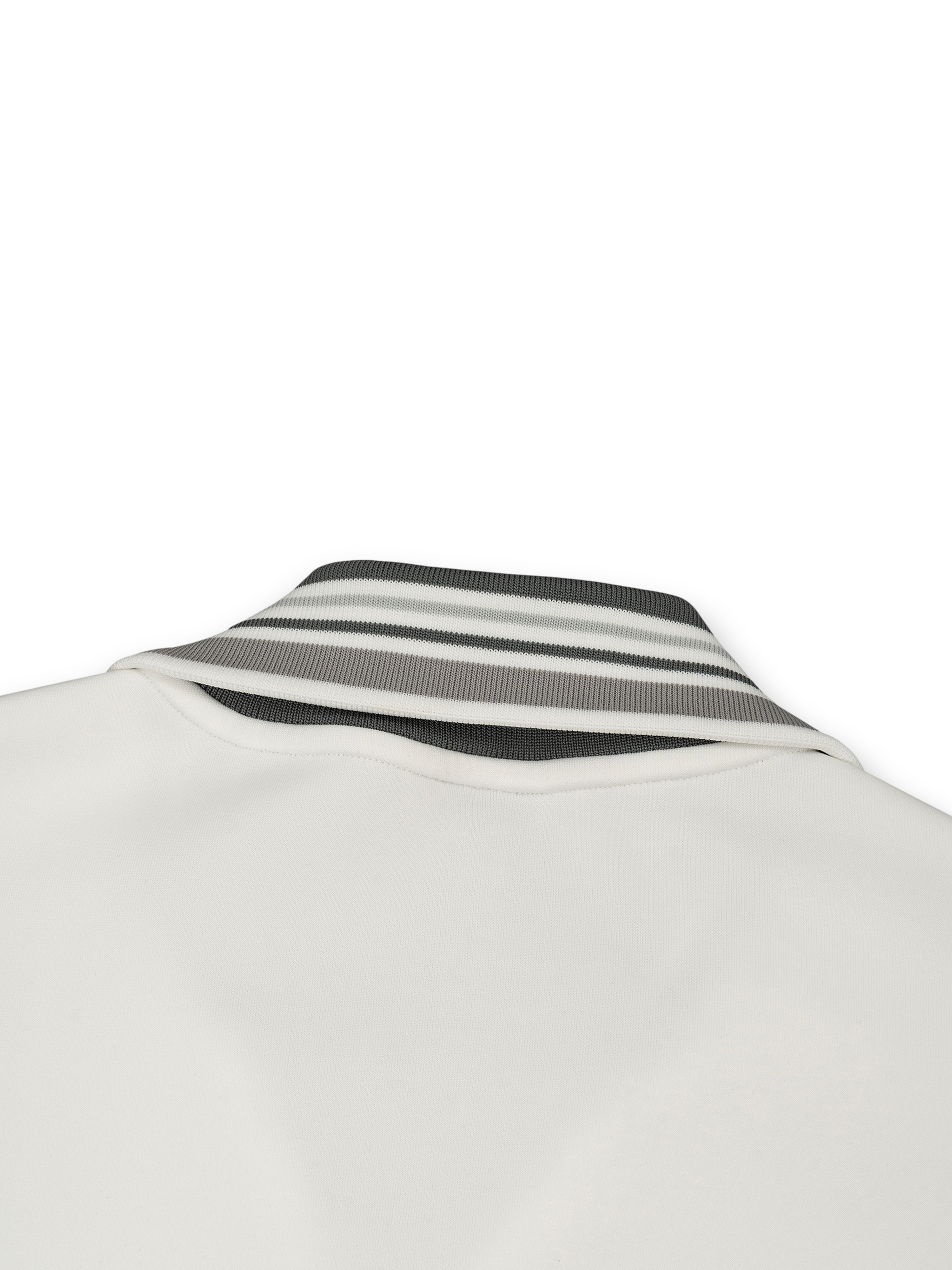 RB Striped Rib Collar Zip Jacket