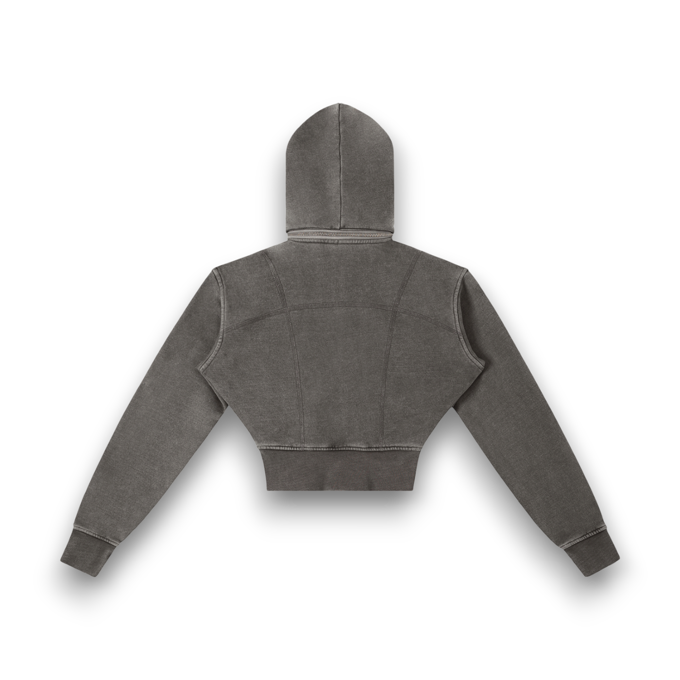 RB Vintage Washed Cropped Fleece Hoodie