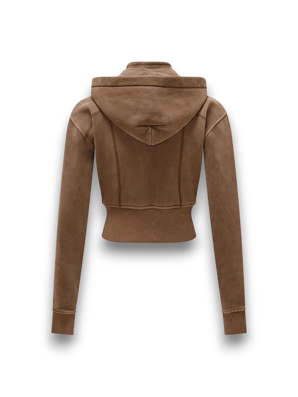 RB Vintage Washed Cropped Fleece Hoodie