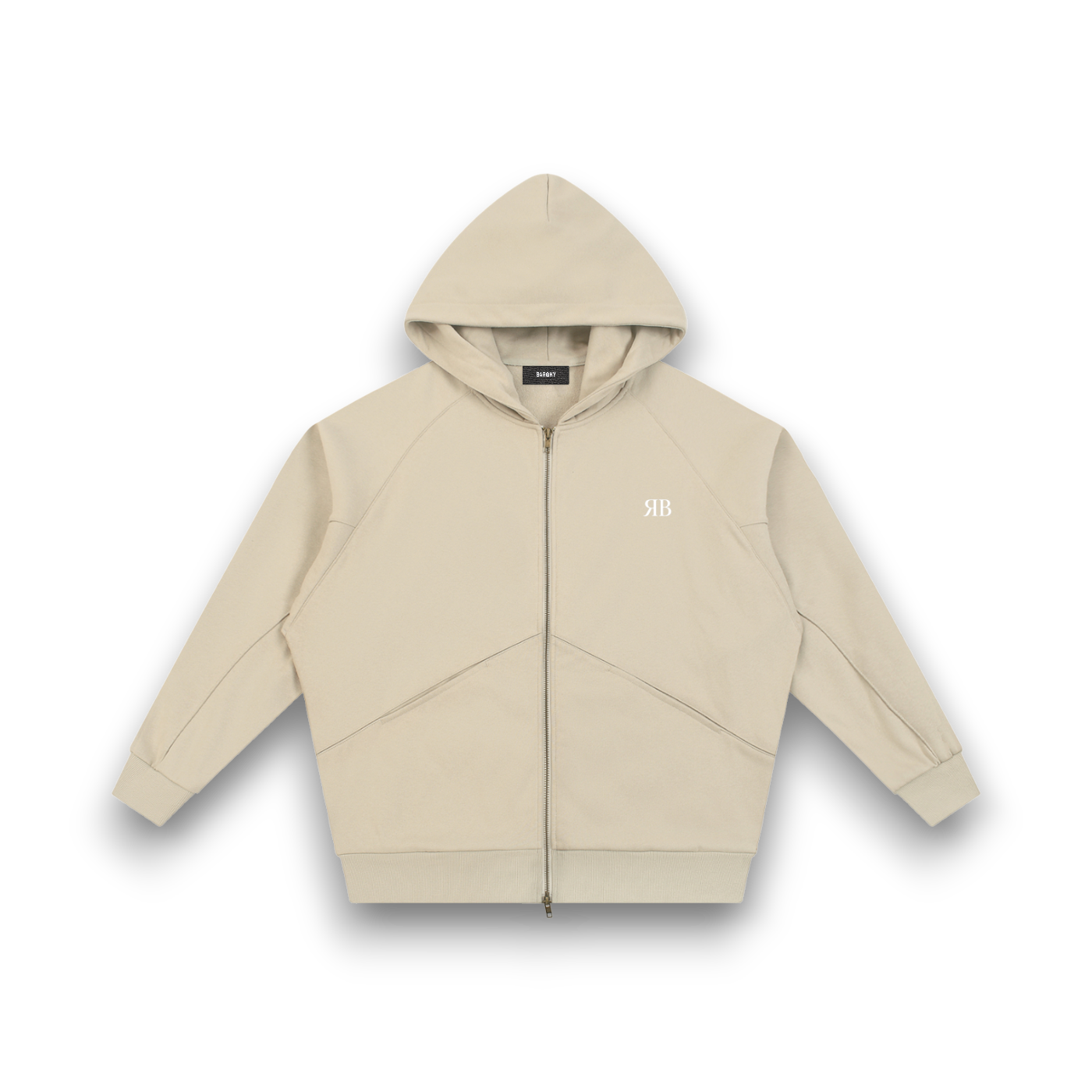 RB Zip-Through Fleece Hoodie