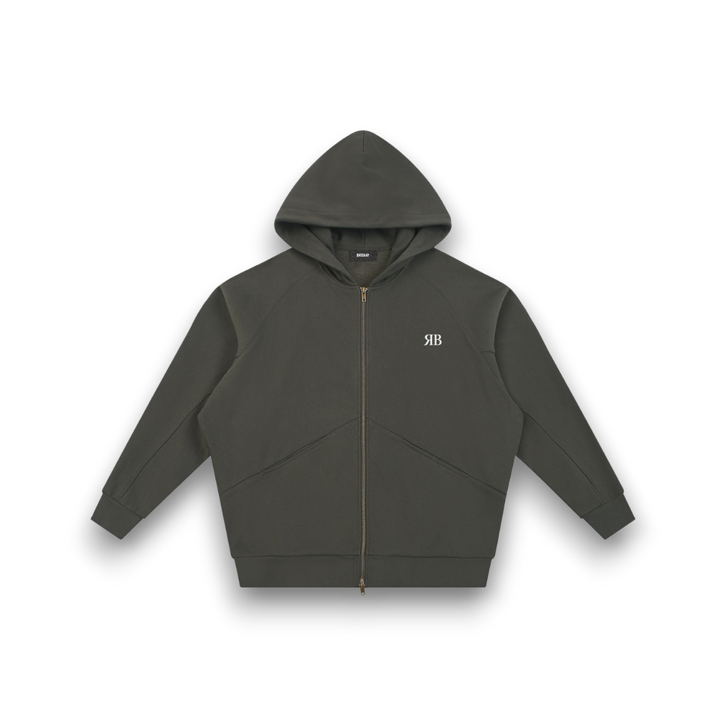RB Zip-Through W Fleece Hoodie