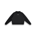 RB Mock Neck Crew Sweatshirt