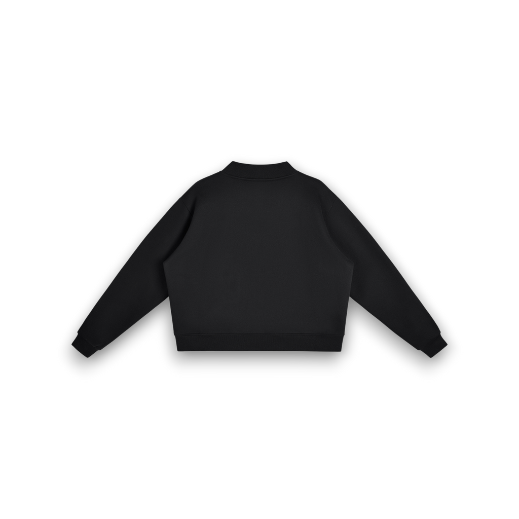 RB Mock Neck Crew Sweatshirt