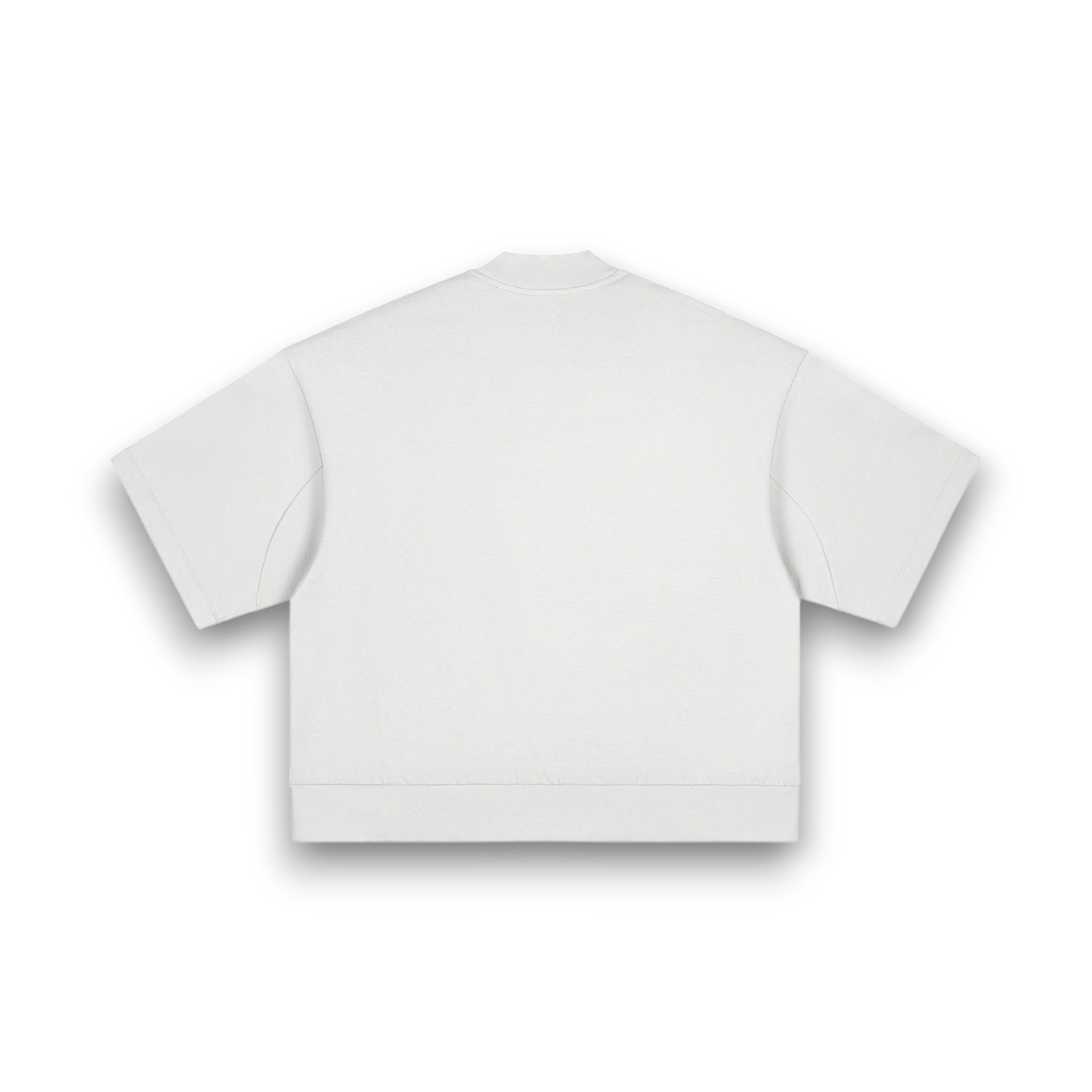 RB Heavyweight Oversized Mock Neck W Tee